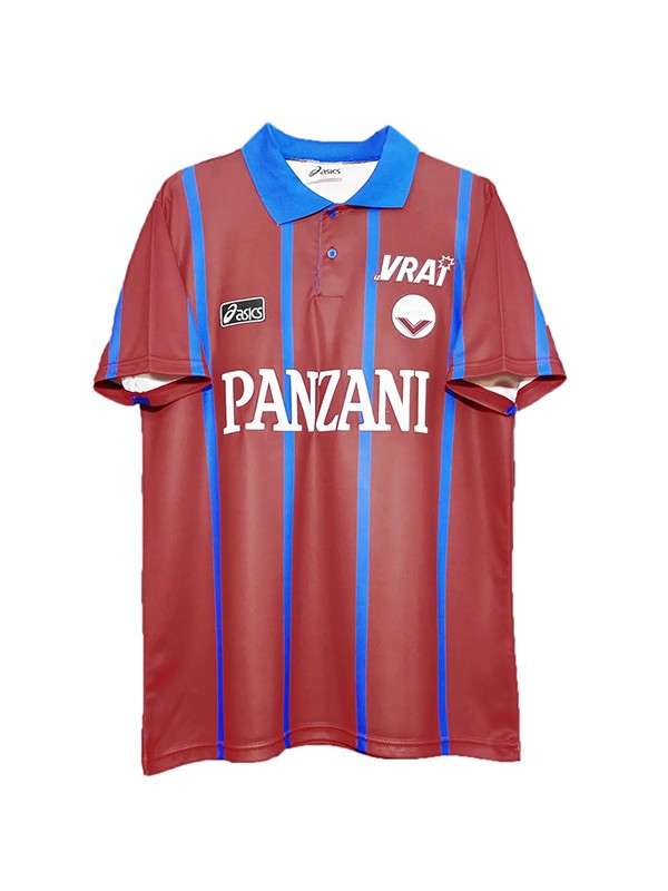 Bordeaux maglia retrò casa prima maglia sportiva da calcio da uomo divisa da calcio 1993-1995